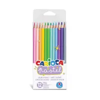 Värvipliiatsid Carioca Pastel, 12tk