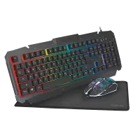 Logilink | Gaming-Set, keyboard, mouse and mouspad | ID0185 | Keyboard, Mouse and Pad Set | Wired | Mouse included | DE