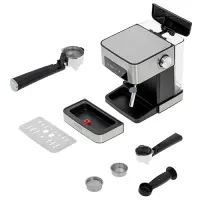 Camry | Espresso and Cappuccino Coffee Machine | CR 4410 | Pump pressure 15 bar | Built-in milk frother | Semi-automatic | 850 W | Black/Stainless steel – pilt 5