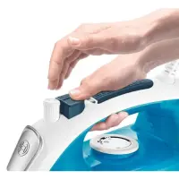 Bosch Steam Iron TDA1024210 2400 W, Water tank capacity 300 ml, Continuous steam 35 g/min, Steam boost performance 140 g/min, Ice Blue