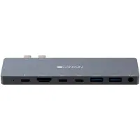CANYON hub DS-8 8in1 Thunderbolt 4k Space Grey