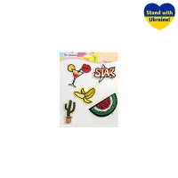 Termokleebiste komplekt "Fashion peep" melon, banaan