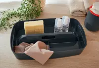 Kirjatarvete aluse sisu hoiukastile Leitz MyBox S-suurus kastidele, hall – pilt 2