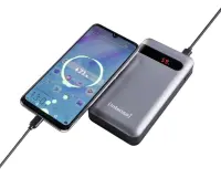 POWER BANK USB 20000MAH QC3.0/ANTHRACITE PD20000 INTENSO – pilt 5