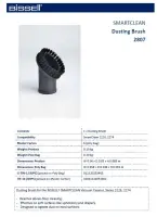 Bissell | Smartclean Dusting Brush | No ml | 1 pc(s) | Black – pilt 2