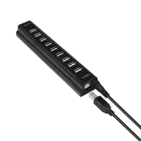 Logilink | USB 2.0 Hub-10 port whit power adapter – pilt 11