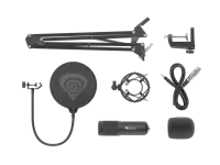 Genesis | Gaming Microphone | Radium 300 | Black | Wired