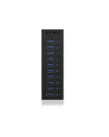 Raidsonic | 10 port USB 3.0 Hub | Icy Box IB-AC6110 – pilt 8