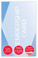 Lamineerimistaskud GBC 54x86mm 125Mic(100tk) läikiv