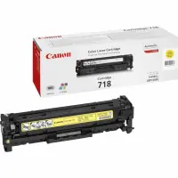 Canon CRG-718 Y toonerikassett 1 tk Originaal Kollane