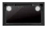 CATA | Hood | GC DUAL A 75 XGBK | Canopy | Energy efficiency class A | Width 79.2 cm | 820 m³/h | Touch control | LED | Black glass