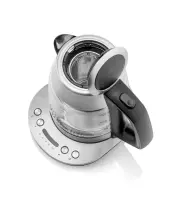 ETA | Kettle | Crystela Premium ETA915390000 | Electric | 2200 W | 1.5 L | Glass | 360° rotational base | Stainless steel/Glass – pilt 3