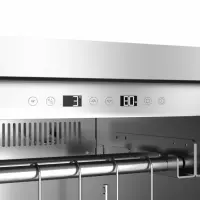 Caso | Dry aging cabinet with compressor technology | DryAged Master 380 Pro | Energy efficiency class Not apply | Food-ageing cabinet with compressor technology | Free standing | Bottles capacity Not apply | Cooling type  Compressor technology | Stainless steel