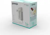 Gorenje | Mixer | M420CW | Hand Mixer | 450 W | Number of speeds 5 | Turbo mode | White