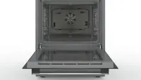 Bosch | Cooker | HKR39A250U | Hob type Vitroceramic | Oven type Electric | Stainless steel | Width 60 cm | Electronic ignition | Grilling | LED | Depth 60 cm | 66 L