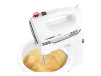 Bosch | Mixer | CleverMixx MFQ2600G | Mixer with bowl | 375 W | Number of speeds 4 | Turbo mode | White – pilt 2