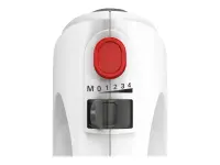 Bosch | Mixer | CleverMixx MFQ2600G | Mixer with bowl | 375 W | Number of speeds 4 | Turbo mode | White – pilt 10