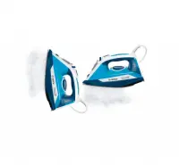 Bosch Steam Iron TDA3024210 2400 W, Water tank capacity 320 ml, Continuous steam 40 g/min, Steam boost performance 150 g/min, Blue/White