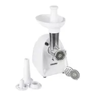 Mesko | Meat mincer | MS 4809 | White | 350 W | Middle size sieve; mince sieve; poppy sieve; plunger; sausage filler – pilt 4
