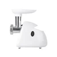 Mesko | Meat mincer | MS 4809 | White | 350 W | Middle size sieve; mince sieve; poppy sieve; plunger; sausage filler – pilt 5