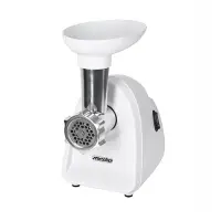 Mesko | Meat mincer | MS 4809 | White | 350 W | Middle size sieve; mince sieve; poppy sieve; plunger; sausage filler – pilt 6