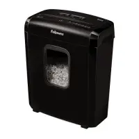 Fellowes Powershred 6M paberihunt Micro-cut tüüpi purustaja Must
