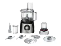 Bosch | Food Processor | MCM3401M | 800 W | Number of speeds 2 | Bowl capacity 2.3 L | Blender | Meat mincer | Black/Stainless steel – pilt 4