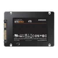 Samsung | SSD | 870 EVO | 4000 GB | SSD form factor 2.5" | Solid-state drive interface SATA III | Read speed 560 MB/s | Write speed 530 MB/s – pilt 3