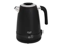 Adler | Kettle | AD 1295b | Electric | 2200 W | 1.7 L | Stainless steel | 360° rotational base | Black