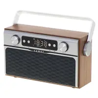 Camry | Bluetooth Radio | CR 1183 | 16 W | AUX in | Wooden – pilt 5