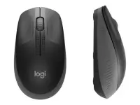 Logitech | Full size Mouse | M190 | Wireless | USB | Charcoal