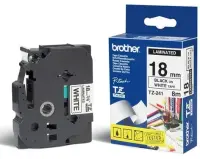 Brother | TZ-241 Laminated Tape | Black on White | TZe | 8 m | 1.8 cm