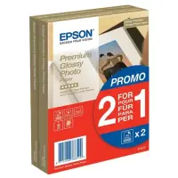 Epson Premium Glossy Photo Paper 1 eest 2, 100 x 150 mm, 255g/m², 80 sheets