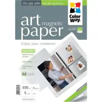 ART | White | 650 g/m² | A4 | A4 | Matte Magnetic Photo Paper