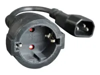 Cablexpert | Power adapter cord | PC-SFC14M-01 | 0.15 m – pilt 3