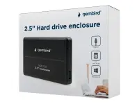 Gembird | EE2-U3S-2 | SATA 3Gb/s | USB 3.0 | 2.5" – pilt 2