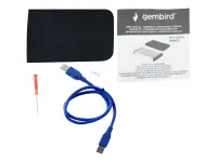 Gembird | EE2-U3S-2 | SATA 3Gb/s | USB 3.0 | 2.5" – pilt 5