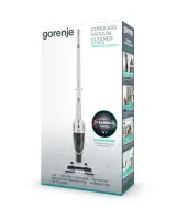Gorenje | Vacuum cleaner | SVC180FW | Handstick 2in1 | Handstick | 18 V | Operating time (max) 50 min | White | Warranty 24 month(s) | Battery warranty 12 month(s) – pilt 9