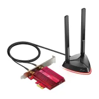 TP-LINK | AX3000 Wi-Fi 6 Bluetooth 5.0 PCIe Adapter | TX3000E | 2.4GHz/5GHz | Antenna type 2xHigh-Gain External Antennas | 574+2402 Mbit/s – pilt 2