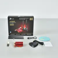 TP-LINK | AX3000 Wi-Fi 6 Bluetooth 5.0 PCIe Adapter | TX3000E | 2.4GHz/5GHz | Antenna type 2xHigh-Gain External Antennas | 574+2402 Mbit/s – pilt 4