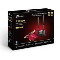 TP-LINK | AX3000 Wi-Fi 6 Bluetooth 5.0 PCIe Adapter | TX3000E | 2.4GHz/5GHz | Antenna type 2xHigh-Gain External Antennas | 574+2402 Mbit/s – pilt 6