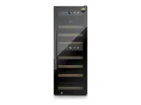 Caso | Smart Wine Cooler | WineExclusive 38 | Energy efficiency class G | Showcase | Free standing | Bottles capacity 38 bottles | Cooling type Compressor technology | Black