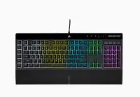 Corsair | Rubber Dome | Gaming Keyboard | K55 RGB PRO | Gaming keyboard | Wired | RGB LED light | US | Black – pilt 5