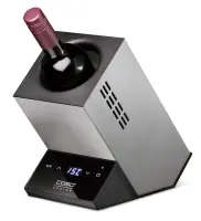 Caso | Wine cooler for one bottle | WineCase One | Energy efficiency class Not apply | Free standing | Bottles capacity 1 | Inox