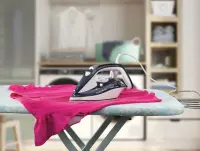 Gorenje | Steam Iron | SIH2600BLC | Steam Iron | 2600 W | Water tank capacity 350 ml | Continuous steam 30 g/min | Steam boost performance 95 g/min | Blue/White – pilt 26