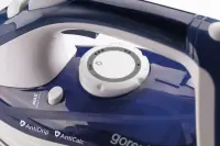 Gorenje | Steam Iron | SIH2600BLC | Steam Iron | 2600 W | Water tank capacity 350 ml | Continuous steam 30 g/min | Steam boost performance 95 g/min | Blue/White – pilt 27