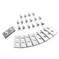 AYI | Robot Lawn Mower Cutting Blades and Screws, 3 pcs.