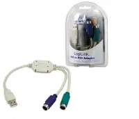 Logilink | Adapter USB to PS/2 x2 :. | Grey | USB M | 2x Mini DIN 6-pin FM | 0.2 m – pilt 6