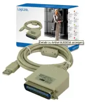 Logilink USB 2.0 to paralel (LPT) adapter: IEEE1248, USB 2.0 A