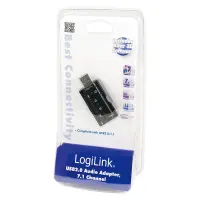Logilink | USB Audio adapter, 7.1 sound effect – pilt 2